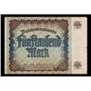 Image 3 : 1922 Germany (Weimar) 5000 Marks Post-WWI Hyperinflation Banknote P# 81a Grades Choice AU