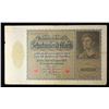 Image 2 : 1922 Germany "Vampire" 10,000 Marks Post-WWI Hyperinflation Banknote P# 70 Grades vf+