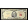 Image 2 : 1963 $5 Red seal United States Note Grades vf+