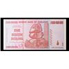 Image 2 : 2007-2008 Zimbabwe 3rd Dollar (ZWR) 5 Billion Dollars Banknote P# 84 Grades Select CU