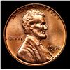 Image 2 : 1956-d Lincoln Cent 1c Grades GEM+ Unc RD