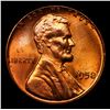 Image 2 : 1958-p Lincoln Cent 1c Grades GEM+ Unc RD