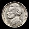 Image 2 : 1939-p Rev '40 Jefferson Nickel 5c Grades GEM Unc