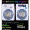 Image 1 : ***Auction Highlight*** NGC 1876 United States Centennial Medal, 58mm Oversized NGC Slab J-CM-11 WM 