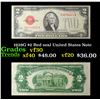 Image 1 : 1928D $2 Red seal United States Note Grades vf++