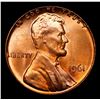 Image 2 : 1961-p Lincoln Cent 1c Grades GEM+ Unc RD
