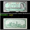 Image 1 : 1967 Centennial Issue Canada 1 Dollar Banknote P# 84a Grades Select CU
