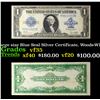 1923 $1 large size Blue Seal Silver Certificate, Woods-White FR-238 Grades vf++
