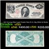 1917 $1 Large Size Legal Tender Note Fr-37, Sig. Elliott & Burke Grades vf+