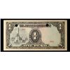 Image 3 : 1943 Philippines (Japanese WWII Occupation) 1 Peso Banknote P#?109b Grades Select AU