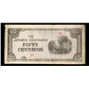 Image 2 : 1942 Philippines (Japanese WWII Occupation) 50 Centavos Note P#?105 Grades vf+
