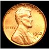 Image 2 : 1962-d Lincoln Cent 1c Grades GEM+ Unc RD