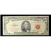Image 2 : 1963 $5 Red seal United States Note Grades vf+