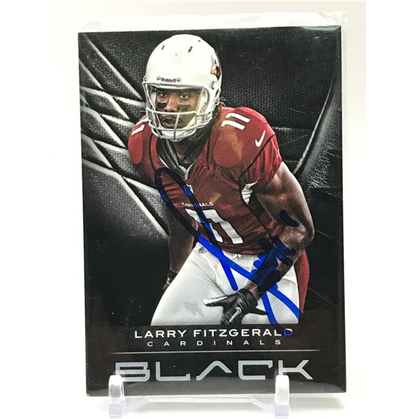 2012 PANINI PRIME BLACK #54  LARRY FITZGERALD AUTO NUMBERED 080/349