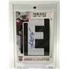 Image 1 : 2013 PANINI ROOKIE CLASS LETTER #107 ANDRE ELLINGTON AUTO PATCH ROOKIE CARD NUMBERED 010/108