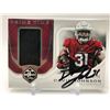 Image 1 : 2018 PANINI LIMITED #PTS-DJ DAVID JOHNSON PRIME TIME PATCH AUTO NUMBERED 14/75