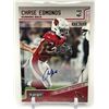 Image 1 : 2018 PANINI PLAYOFF #276 CHASE EDMONDS AUTO ROOKIE CARD
