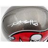 Image 3 : Antonio Brown Autographed Tampa Bay Buccaneers Full Size Replica Helmet Beckett