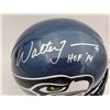 Image 2 : Walter Jones Autographed Seattle Seahawks Blue Full Size Replica Helmet "HOF 14" MCS Holo