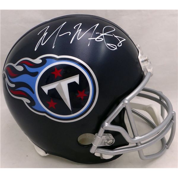 Marcus Mariota Autographed Tennessee Titans Full Size Replica Helmet Beckett