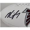 Image 2 : Michael Vick Autographed Atlanta Falcons White Logo Football Beckett