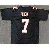 Image 1 : Atlanta Falcons Michael Vick Autographed Black Jersey JSA Stock