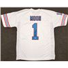 Image 1 : Houston Oilers Warren Moon Autographed White Jersey MCS Holo