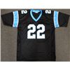 Image 1 : Carolina Panthers Christian McCaffrey Autographed Black Jersey Beckett