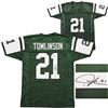 Image 1 : New York Jets LaDainian Tomlinson Autographed Green Jersey Beckett