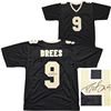 Image 1 : New Orleans Saints Drew Brees Autographed Black Jersey Beckett
