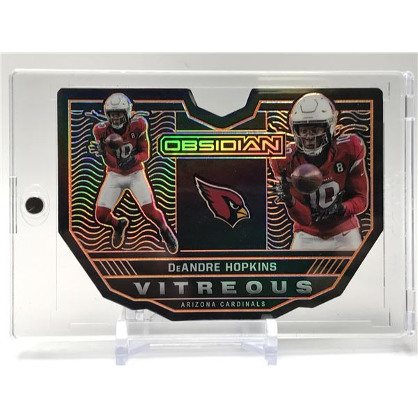 2021 PANINI OBSIDIAN NO.V-24 DEANDRE HOPKINS VITREOUS