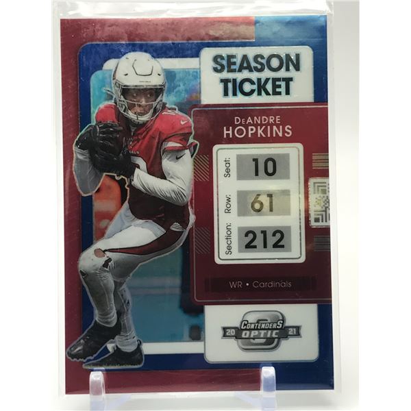 2021 PANINI CONTENDERS OPTIC NO.16 DEANDRE HOPKINS