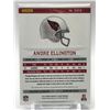 Image 2 : 2013 PANINI ROOKIE AND STARS NO.202 ANDRE ELLINGTON ROOKIE PATCH AUTO