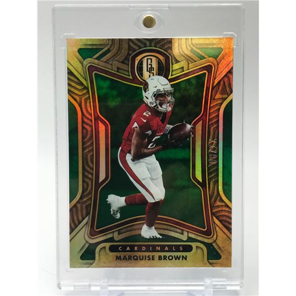 2022 PANINI GOLD STANDARD NO.9 MARQUISE BROWN 8/11