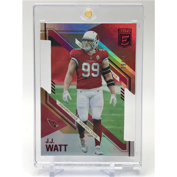 2021 PANINI DONRUSS ELITE NO.60 J.J. WATT 9/24