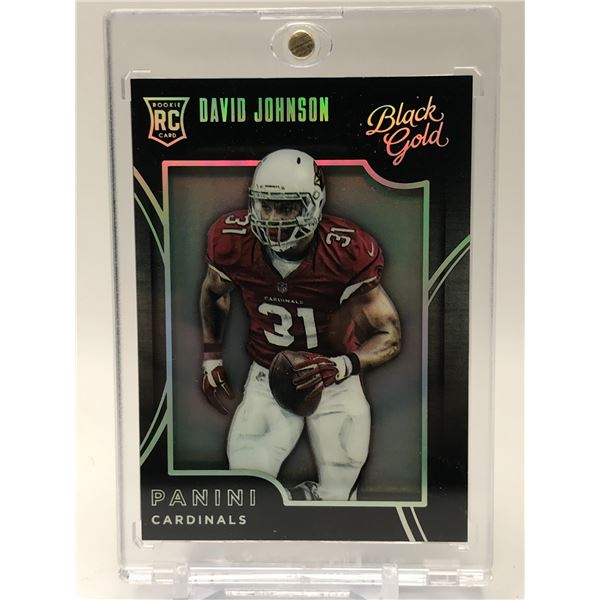 2015 PANINI BLACK AND GOLD NO.99 DAVID JOHNSON ROOKIE 4/5