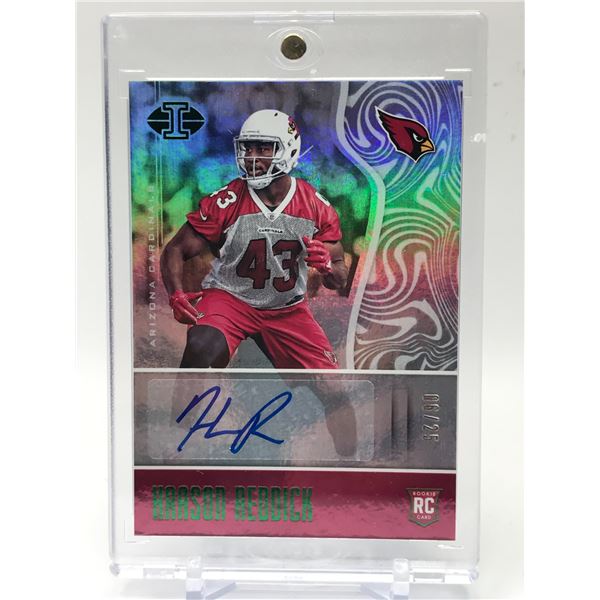 2017 PANINI ILLUSIONS NO.173 HARSON REDDICK ROOKIE AUTO 6/25