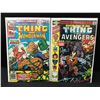 Image 1 : MARVEL TWO-IN-ONE #78 AND #75   (MARVEL COMICS)
