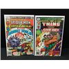 Image 1 : MARVEL TWO-IN-ONE #59 AND MARVEL TEAM UP #66   (MARVEL COMICS)