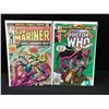 Image 1 : SUB-MARINER #27 AND DR. WHO #58 (  MARVEL COMICS)