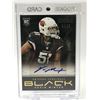 Image 1 : 2013 PANINI BLACK NO.135 KEVIN MINTER ROOKIE CARD AUTOGRAPHED 24/24