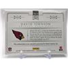Image 2 : 2015 PANINI NATIONAL TREASURES NO.TRB-DJ DAVID JOHSON PATCH AUTOGRAPHED 5/99
