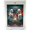 Image 2 : 2019 PANINI PLAYOFF NO.17 JONES AND PETERSON THUNDER AND LIGHTNING AUTO