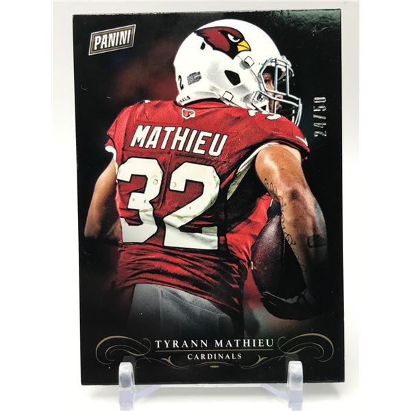 2017 PANINI BLACK FRIDAY NO.7 TYRANN MATHIEU 24/50