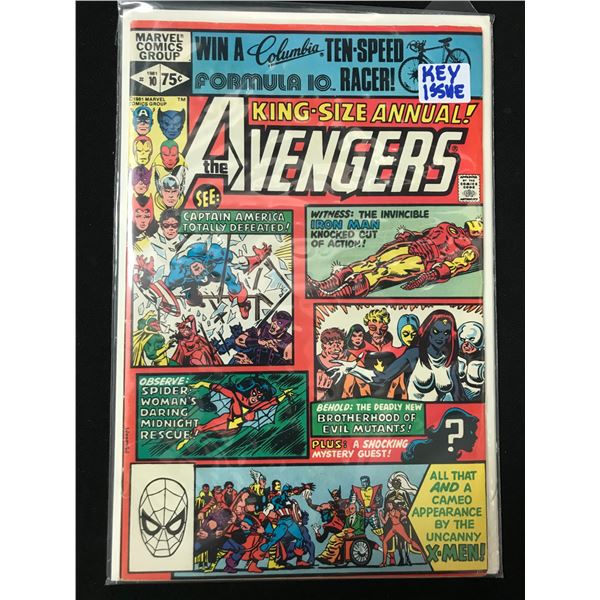 MARVEL COMICS  NO.10 THE AVENGERS (KEY ISSUE)