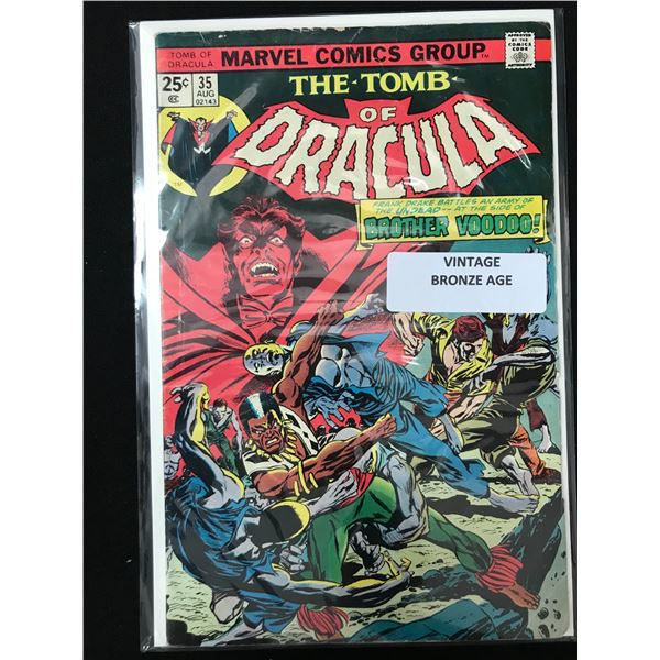MARVEL COMICS NO.35 THE TOMB OF DRACUA (VINTAGE BRONZE AGE)