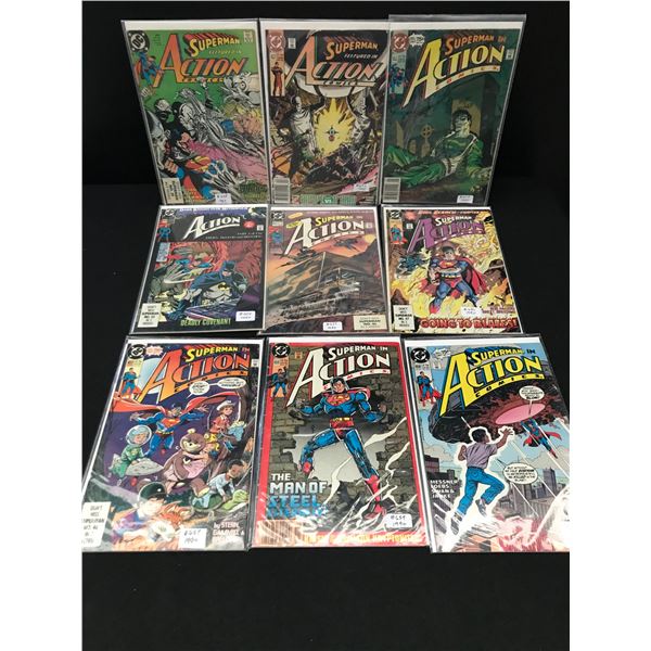 LOT OF SUPERMAN IN ACTION COMICS (DC COMICS)