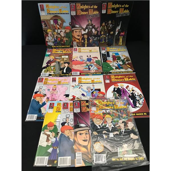 LOT OF KNIGHTS OF THE DINNER TABLE COMICS