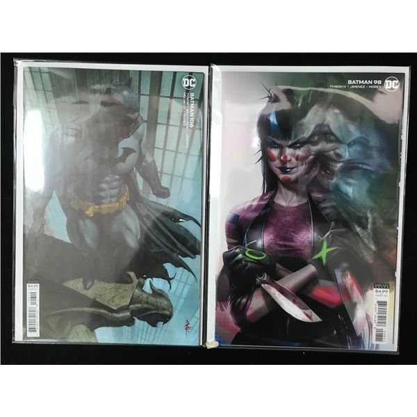BATMAN #106 AND #98  (DC COMICS)