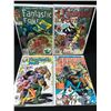Image 1 : LOT OF 4 FANTASTIC FOUR COMICS (MARVEL COMICS)